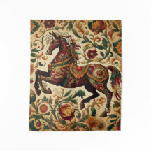 Medieval Tapestry Style Horse