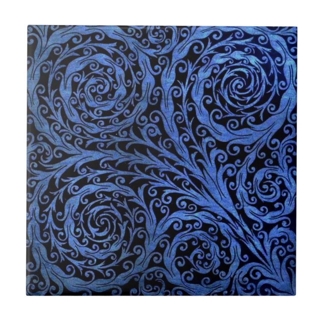 Medieval Tapestry Tile/Trivet Tile (Front)