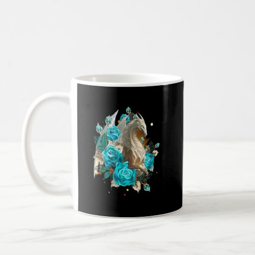 Medieval Throne  Flying Dragon Men Women 1  Coffee Mug