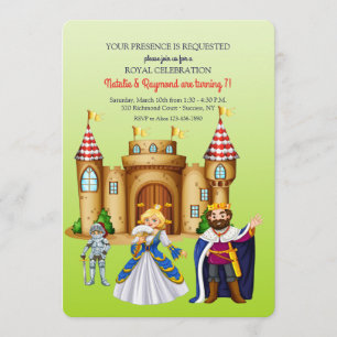 Medieval Times Birthday Party Invitation