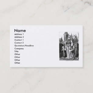 Medieval Times Business Card