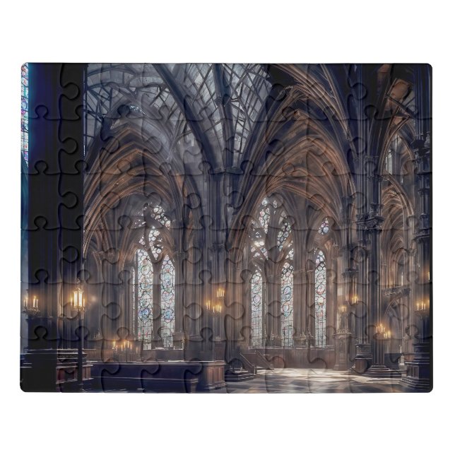 medieval times castle jigsaw puzzle (Puzzle Horizontal)