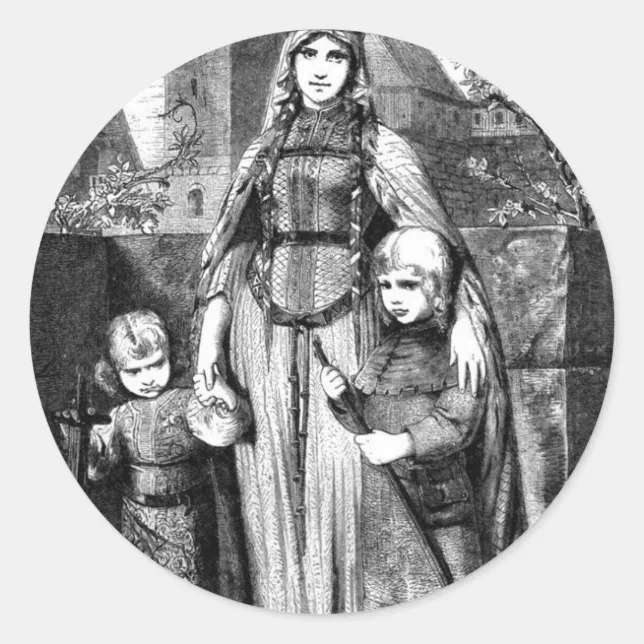 Medieval Times Classic Round Sticker | Zazzle