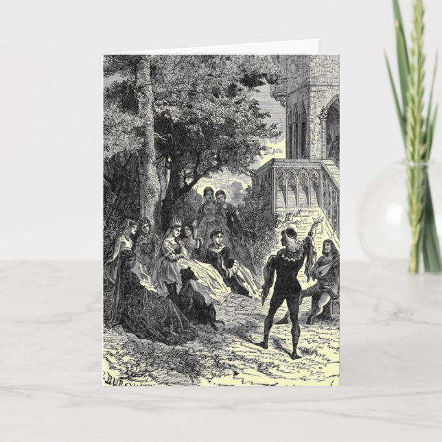 Medieval Times Greeting Card (Front)