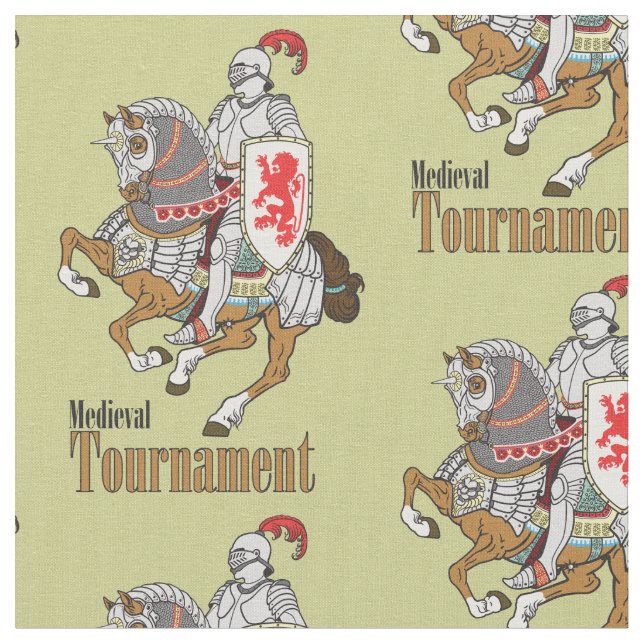 Medieval Tournament Fabric (Close Up)
