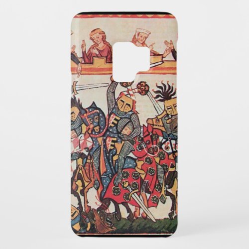 MEDIEVAL TOURNAMENT FIGHTING KNIGHTS AND DAMSELS Case_Mate SAMSUNG GALAXY S9 CASE