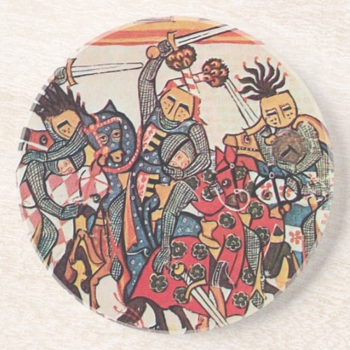 MEDIEVAL TOURNAMENT FIGHTING KNIGHTS AND DAMSELS COASTER