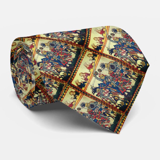 Medieval Tournament Neck Tie (Rolled)