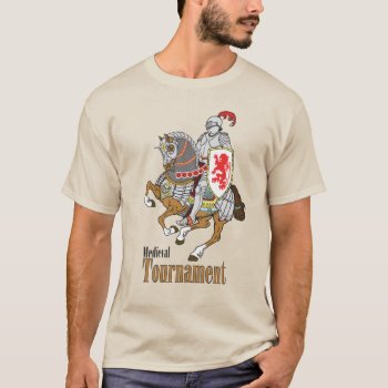 Medieval Tournament T-shirt by insimalife at Zazzle