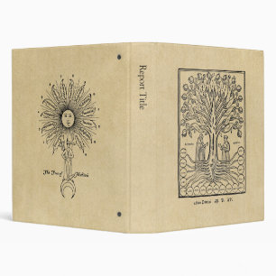 Medieval Tree of the Sciences 3 Ring Binder