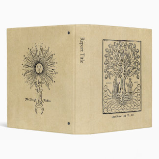 Medieval Tree of the Sciences 3 Ring Binder