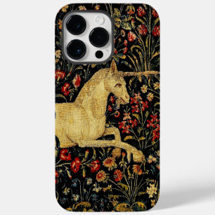 Medieval Unicorn Midnight Floral Garden Case-Mate iPhone 14 Pro Max Case
