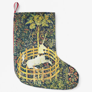 Medieval Unicorn Tapestry - Stocking