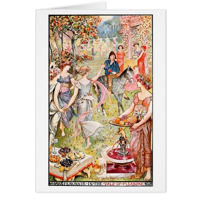 Medieval Vale of Pleasure Cards (Front)