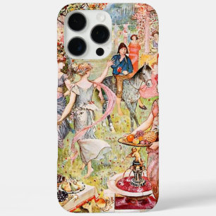 Medieval Vale of Pleasure Illustrated iPhone 16 Pro Max Case