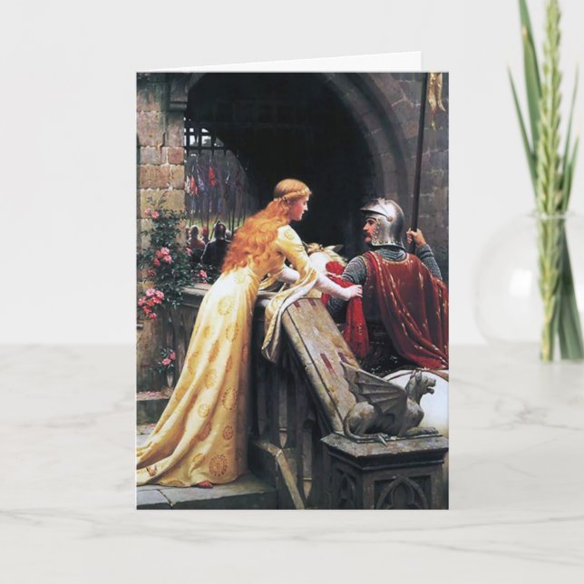 Medieval Valentine Holiday Card (Front)