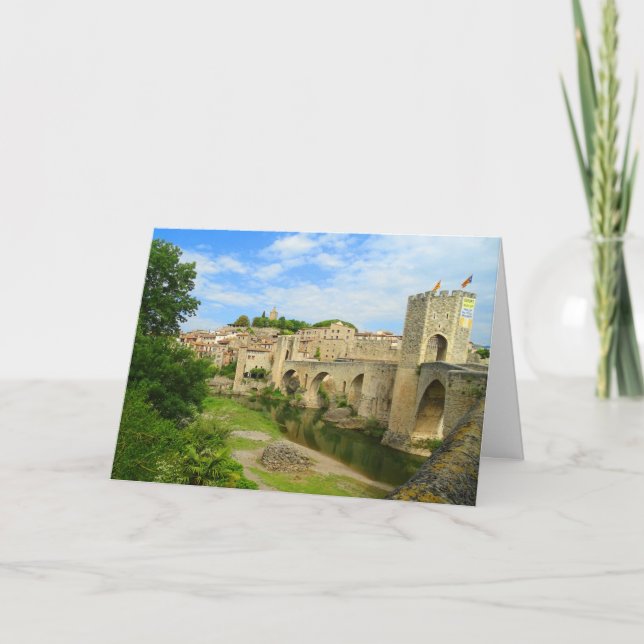 Medieval Village Spain Card (Front)
