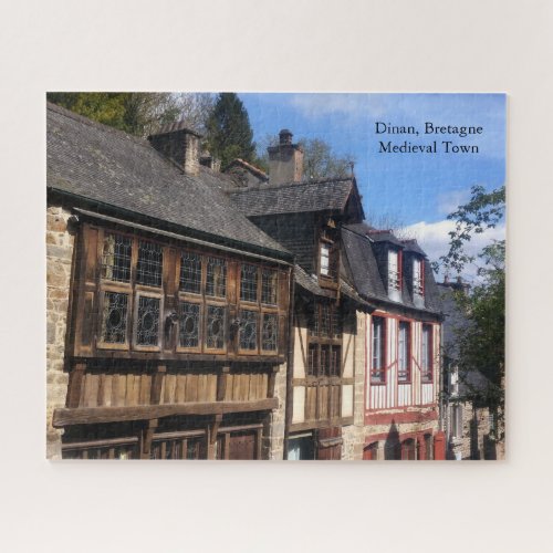 Medieval Villages of France Dinan Bretagne  Jigsaw Puzzle