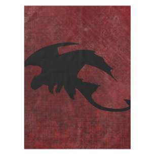 Medieval Vintage Fantasy Dragon Tablecloth