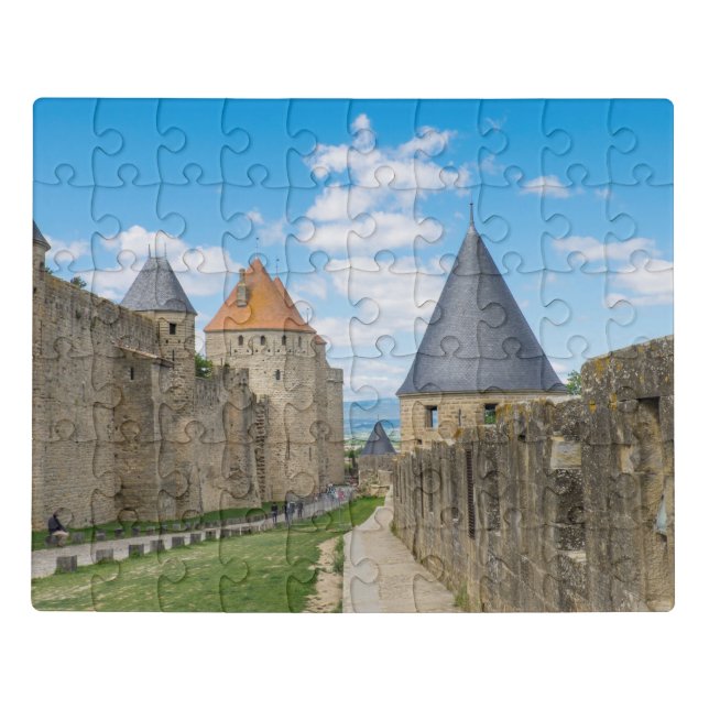 Medieval Walls of Carcassonne Jigsaw Puzzle (Puzzle Horizontal)