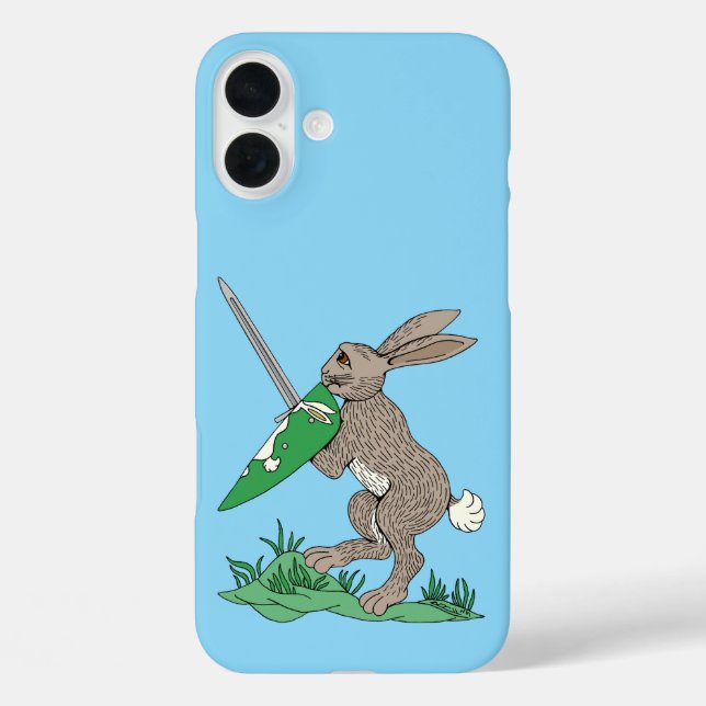 Medieval Warrior Rabbit Case-Mate iPhone Case (Back)