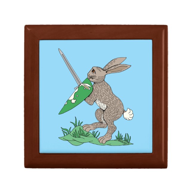 Medieval Warrior Rabbit Gift Box (Front)