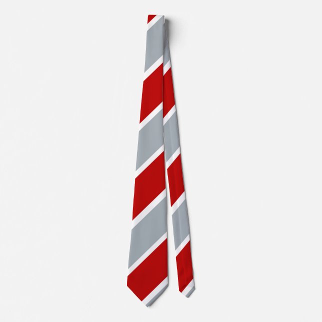 Medieval Warrior Regimental Stripe Tie (Front)