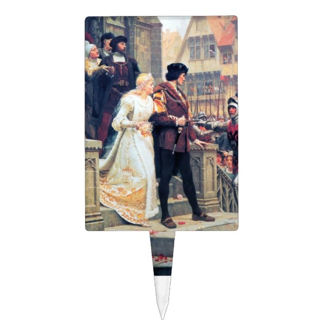 Medieval wedding cake pick (Front)