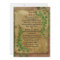Medieval wedding Invitation large format
