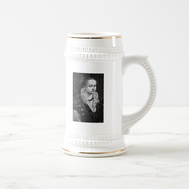 Medieval Woman Beer Stein (Right)