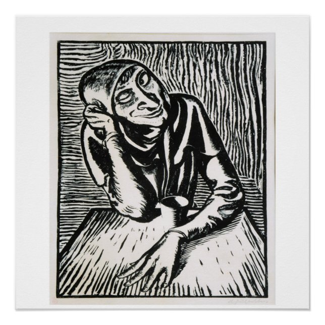 Medieval woodcut poster (Front)