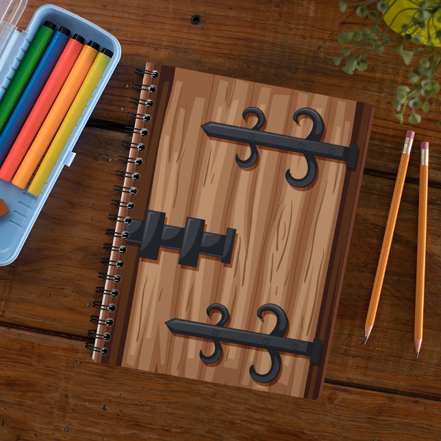 Medieval Wooden Door Notebook (Creator Uploaded)