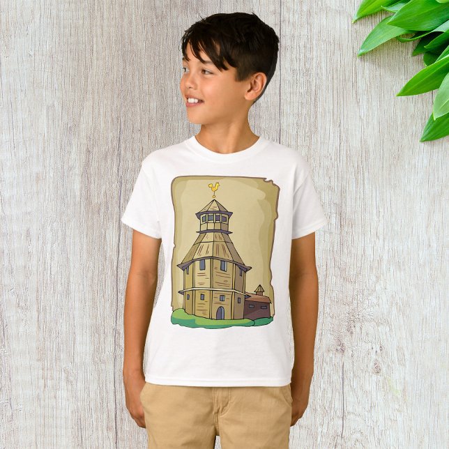 Medieval Wooden Watchtower and Fortress T-Shirt (Creator Uploaded)