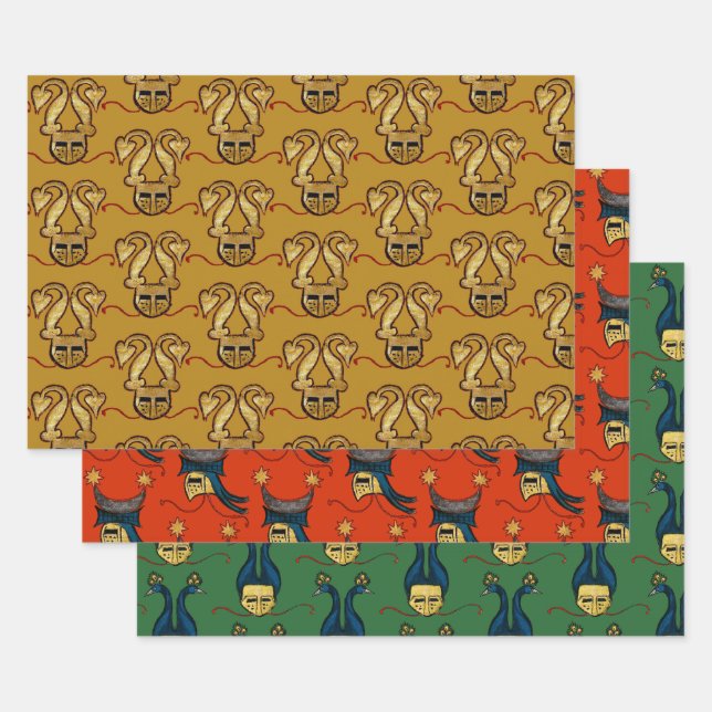 Medieval Wrapping Paper (Set)
