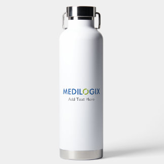 MEDILOGIX 32 oz Water Bottle Text