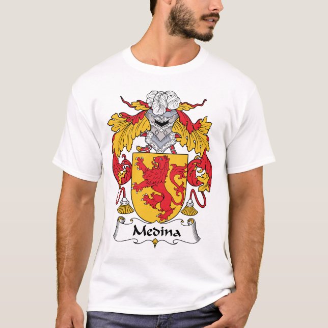 Medina Family Crest T-Shirt (Front)