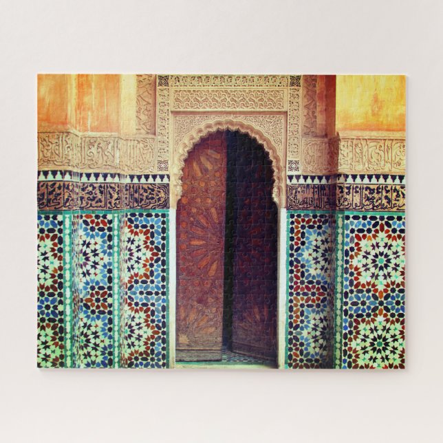 medina fes door jigsaw puzzle (Horizontal)