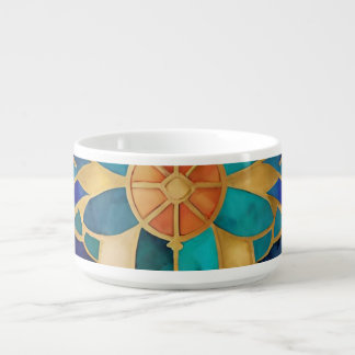 "Medina Maze: Moroccan-Inspired Geometric Design f Bowl
