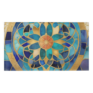 "Medina Maze: Moroccan-Inspired Geometric Design f Name Tag