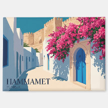 Medina of Hammamet Tunisia