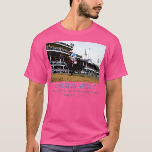 Medina Spirit Winner Horseracing 2 T_Shirt