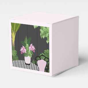 Medinilla Table Centrepiece Garden Courtyard Favor Boxes