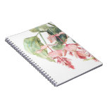 Medinilla Watercolor Illustration Notebook