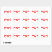 Good Job Classic Round Sticker, Zazzle