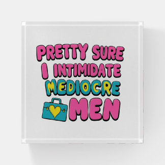MEDIOCRE MEN desk accessories Paperweight