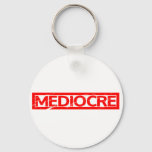 Mediocre Stamp Keychain