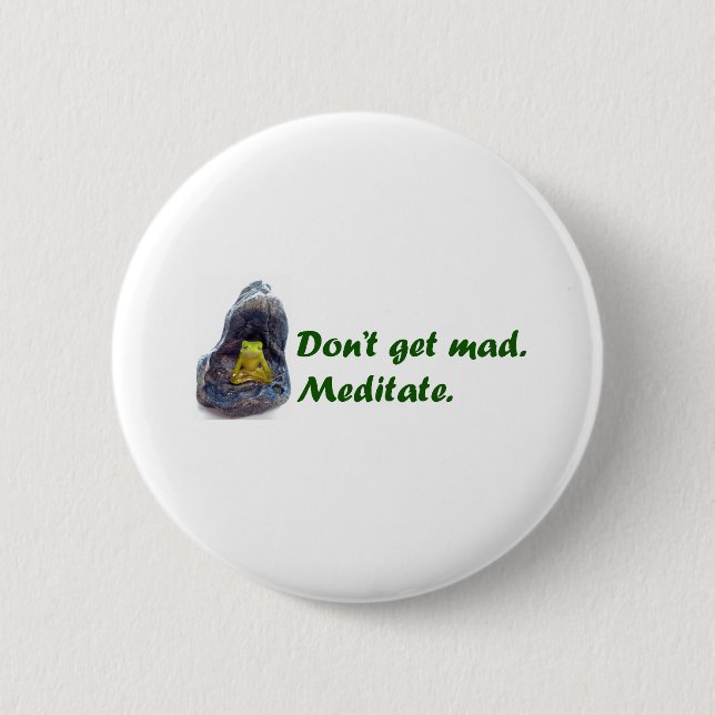 Meditate Button (Front)