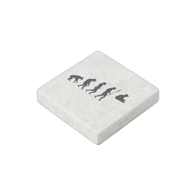 meditate evolution stone magnet (Angled)