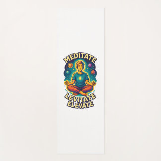 "Meditate. Levitate. Elevate." – Cosmic Energy Yoga Mat