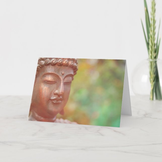Meditating Buddha Card (Front)